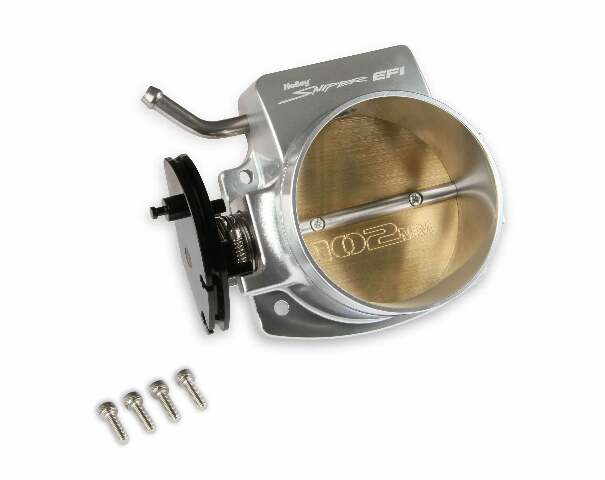 Holley EFI Sniper EFI Throttle Body 860002-1; 102mm Bright Billet Aluminum for LS