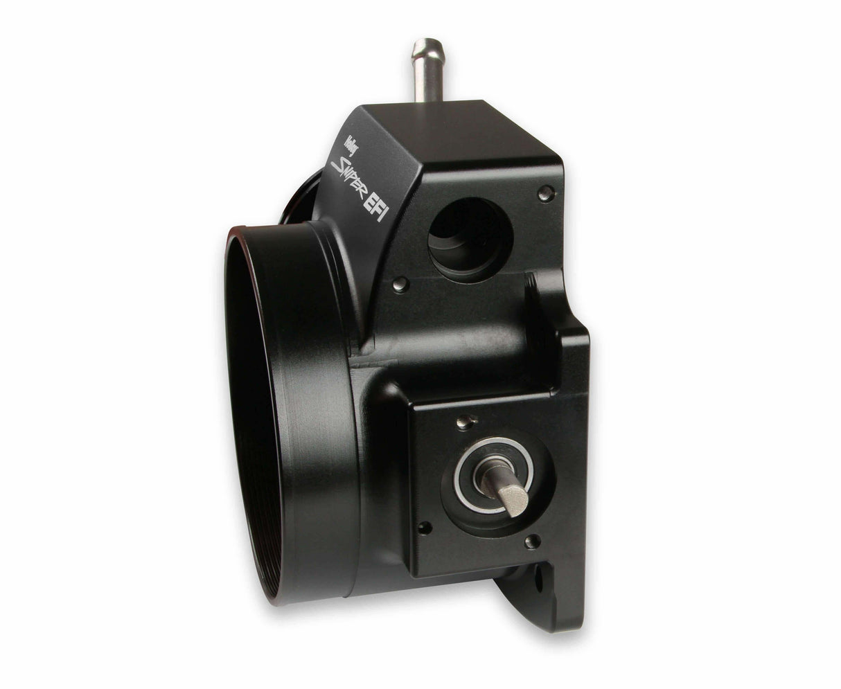 Holley EFI Sniper EFI Throttle Body 860005-1; 102mm Black Billet Aluminum for LS black aluminum