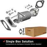 2010-2013 Kia Forte Koup Direct-Fit Front Pipe Kit 107-0168 stainless steel