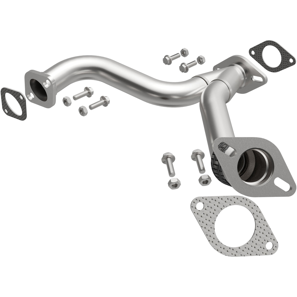 1998-2004 Isuzu Rodeo Direct-Fit Front Pipe Kit 107-0103 stainless steel