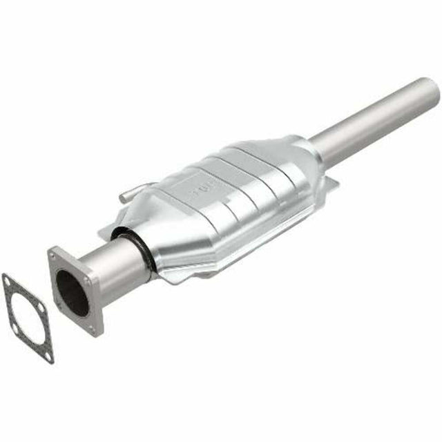 MagnaFlow direct-fit catalytic converter for 1987-1990 Jeep Wrangler 4.2L stainless steel CARB compliant 3391225