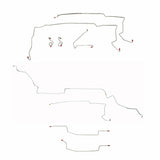 t 87-93 Ford Mustang Brake Line Kit With Sub Frame Connectors Fine Lines