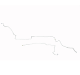 t 87-93 Ford Mustang Brake Line Kit With Sub Frame Connectors Fine Lines