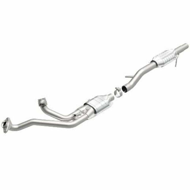 MagnaFlow direct-fit catalytic converter for 1987-1995 Ford stainless steel CARB compliant 334302