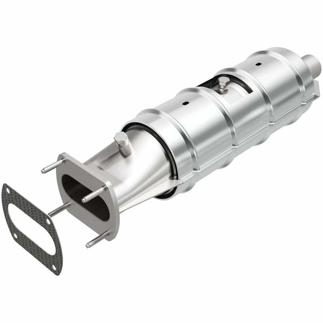 MagnaFlow direct-fit catalytic converter for 1987-1995 Ford 5.8 inch inlet/outlet stainless steel CARB compliant 339202