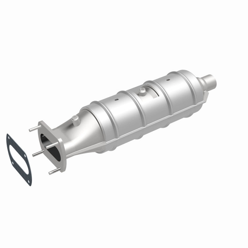 MagnaFlow direct-fit catalytic converter for 1987-1995 Ford 5.8 inch inlet/outlet stainless steel CARB compliant 339202