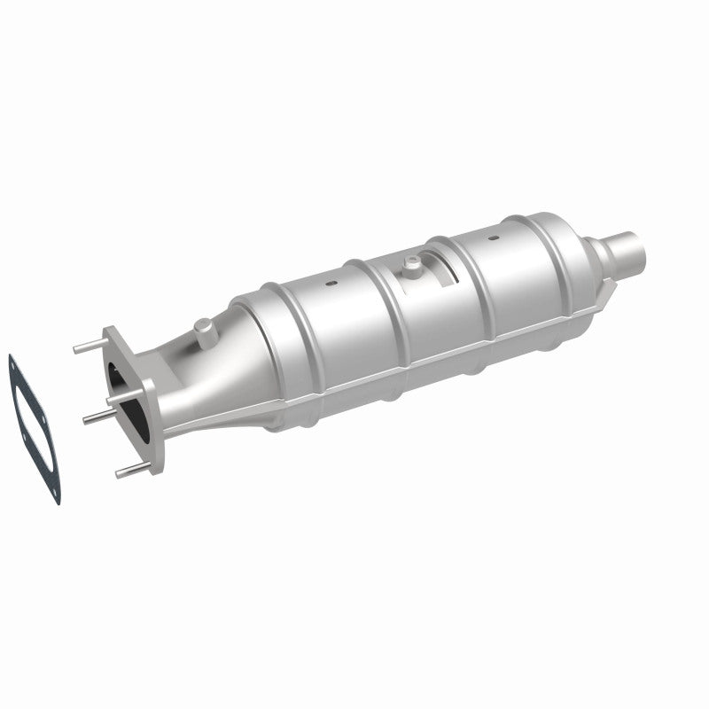 MagnaFlow direct-fit catalytic converter for 1987-1995 Ford 5.8 inch inlet/outlet stainless steel CARB compliant 339202
