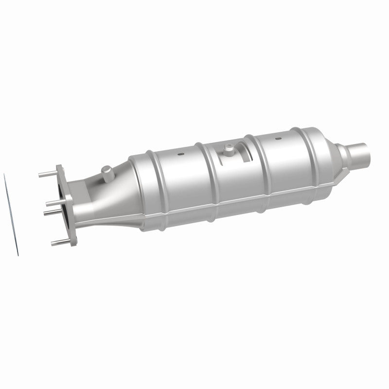 MagnaFlow direct-fit catalytic converter for 1987-1995 Ford 5.8 inch inlet/outlet stainless steel CARB compliant 339202