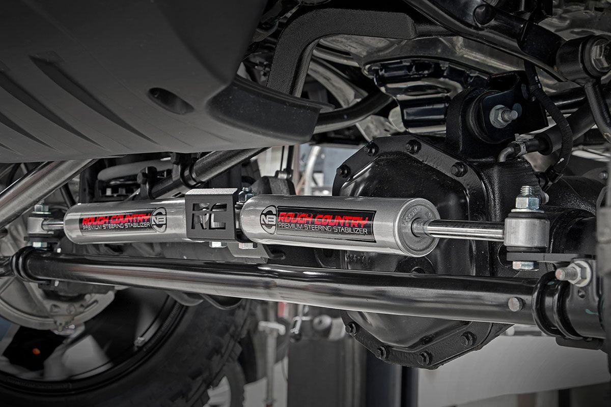 Fits Jeep Gladiator JT (18-24) N3 Steering Stabilizer; Dual; 2.5-8" Lift; 87304