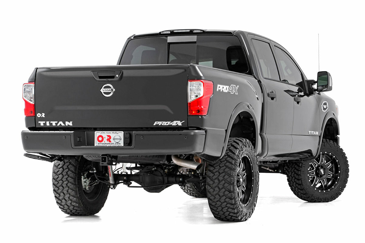 Fits Nissan Titan 4WD (2017-2024) 6 Inch Lift Kit; 87820A