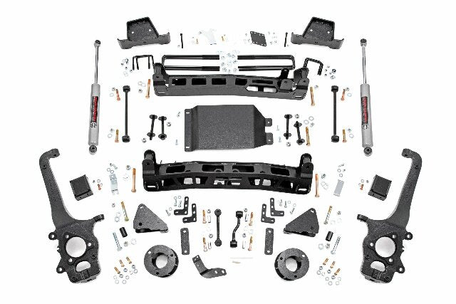 Fits Nissan Titan 4WD (2017-2024) 6 Inch Lift Kit; 87820A