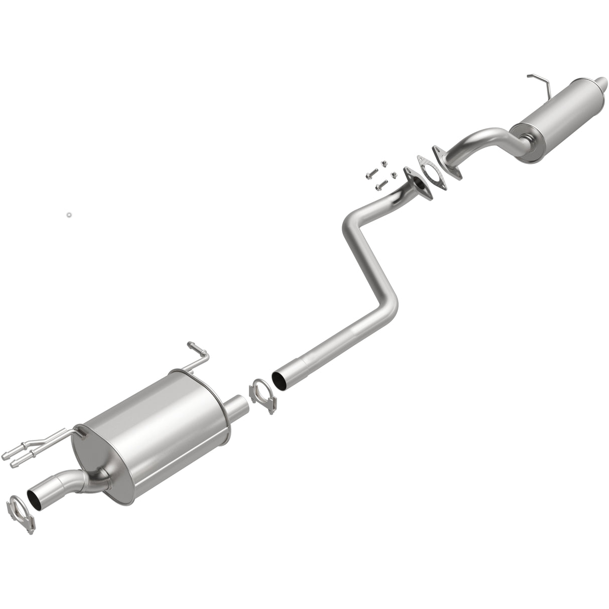 2014-2019 Kia Soul Direct-Fit Replacement Exhaust System 106-0845 aluminized steel