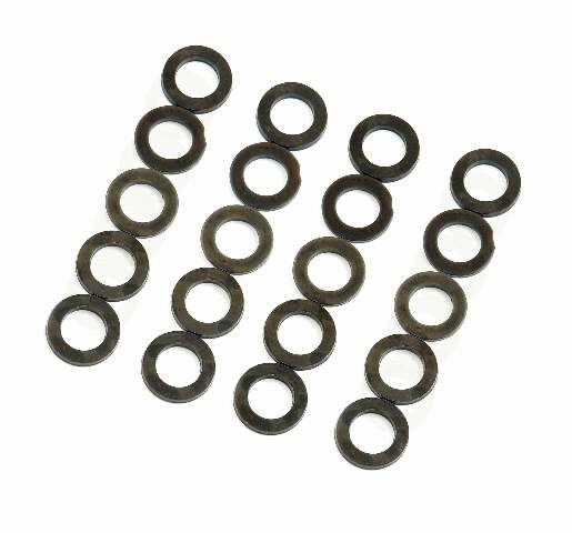 Mr. Gasket head bolt washers 87A black zinc steel 2493