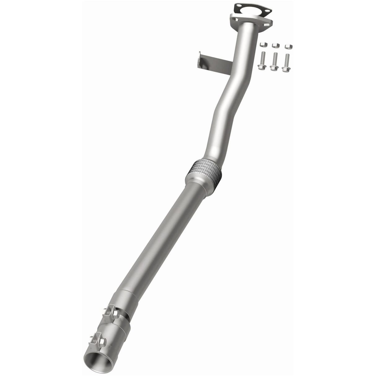 2005-2008 Audi A4 Quattro Direct-Fit Front Pipe Kit 107-0058 stainless steel