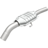 MagnaFlow direct-fit catalytic converter for 1988-1991 Dodge 3.9 inch inlet 5.2 inch outlet stainless steel CARB compliant 3391290