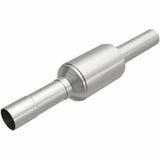 MagnaFlow direct-fit catalytic converter fits 1988-1993 Chevrolet C1500, GMC C1500, and additional vehicles and 1988-1993 GM Truck 4.3/5.0 CA 4.3 inch inlet 5 inch outlet stainless