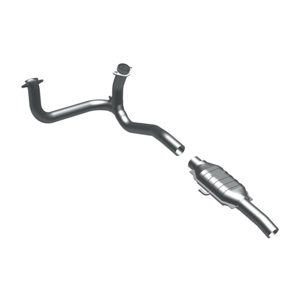 MagnaFlow direct-fit catalytic converter for 1988-1995 Ford 5.8L stainless steel Federal EPA compliant OBDII 93131
