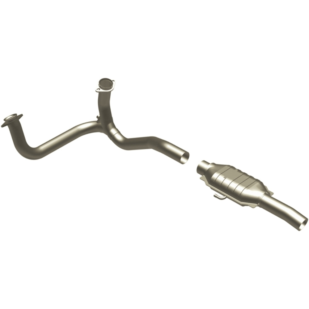 MagnaFlow direct-fit catalytic converter for 1988-1995 Ford 5.8L stainless steel Federal EPA compliant OBDII 93131