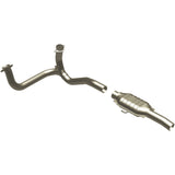 MagnaFlow direct-fit catalytic converter for 1988-1995 Ford 5.8L stainless steel Federal EPA compliant OBDII 93131
