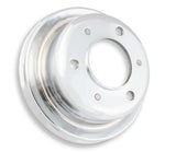 Mr. Gasket Chrome Crankshaft Pulley - Single Groove - 8827