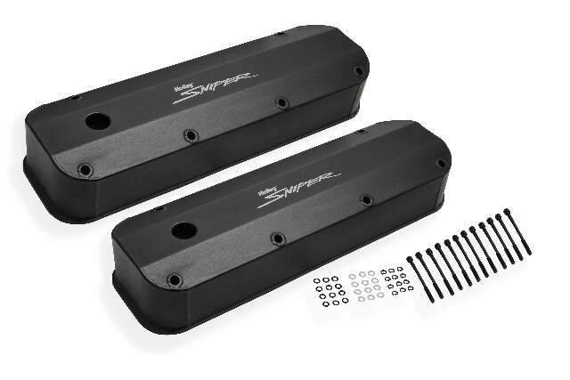 Holley performance fuel system component for Ford black aluminum 890007B