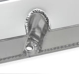Sniper Fabricated Aluminum Valve Cover - Chevy Small Block - Natural - 890010