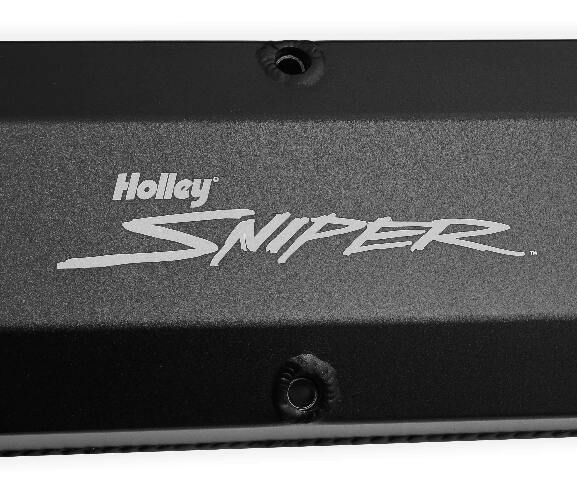Holley performance fuel system component for Ford black aluminum 890012B