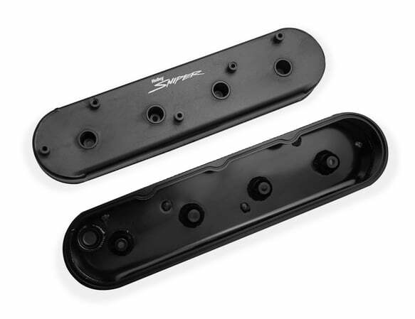 Holley performance fuel system component black aluminum 890014B