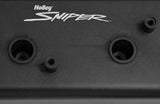 Holley performance fuel system component black aluminum 890014B
