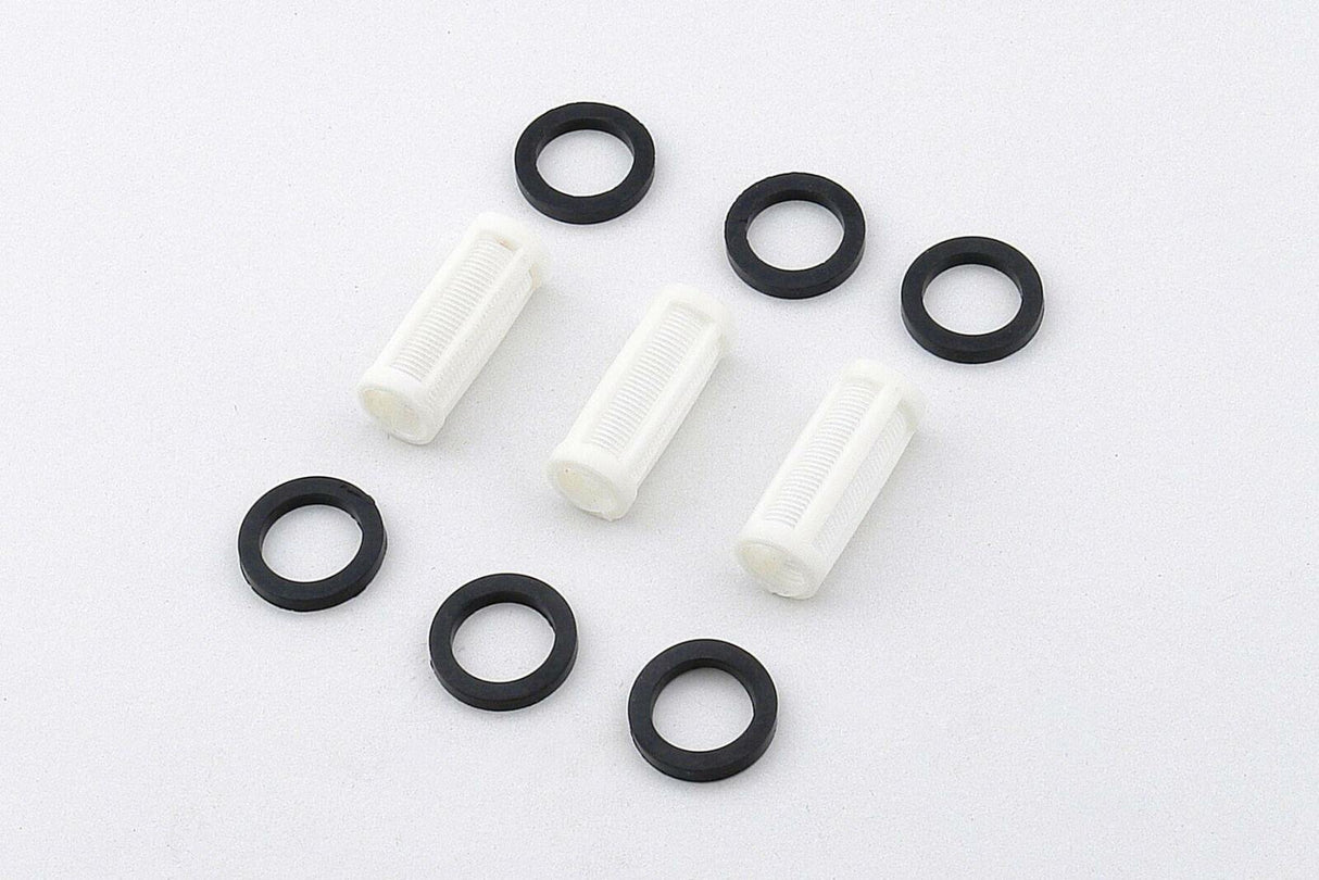 Mr. Gasket three clearview fuel filter elements upc:084041998885 carburetor 896G