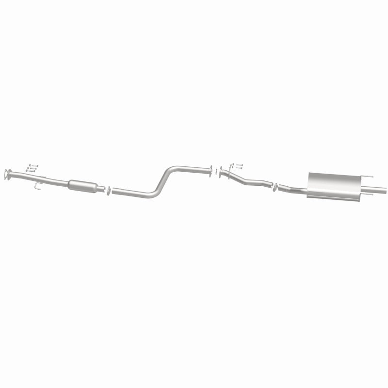 Fits 1992-1993 Honda Accord 2.2L Direct-Fit Replacement Exhaust System 106-0377 aluminized steel
