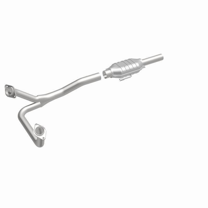 MagnaFlow direct-fit catalytic converter for 1984-1987 Ford stainless steel Federal EPA compliant OBDII 93306