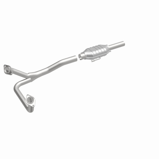 MagnaFlow direct-fit catalytic converter for 1984-1987 Ford stainless steel Federal EPA compliant OBDII 93306