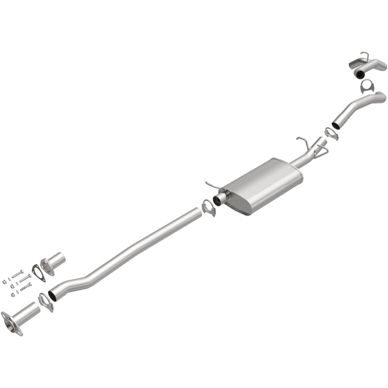 Fits 1992-1993 Chevy S10 Direct-Fit Replacement Exhaust System 106-0739 steel