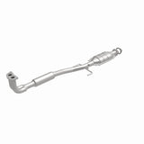 MagnaFlow direct-fit catalytic converter fits 2004 Mitsubishi Lancer 2.4L and 2004 Mitsubishi Lancer 2.4L L 2.4L stainless steel CARB compliant OBDII 52122