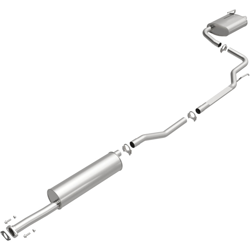 Fits 2002-2006 Nissan Altima 2.5L Direct-Fit Replacement Exhaust System 106-0070 aluminized steel