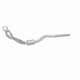 MagnaFlow direct-fit catalytic converter fits 2008 Volkswagen GTI, 2008 Volkswagen Jetta, and more, this and 2008 Audi A3 2.0L stainless steel CARB compliant 551165
