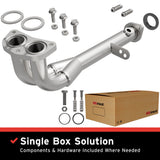 1999-2000 Acura EL Direct-Fit Front Pipe Kit 107-0015 stainless steel