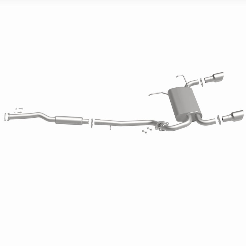 Fits 2003-2008 INFINITI Direct-Fit Replacement Exhaust System 106-0284 aluminized steel