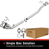 1986-1987 Toyota 4Runner Direct-Fit Front Pipe Kit 107-0269 stainless steel