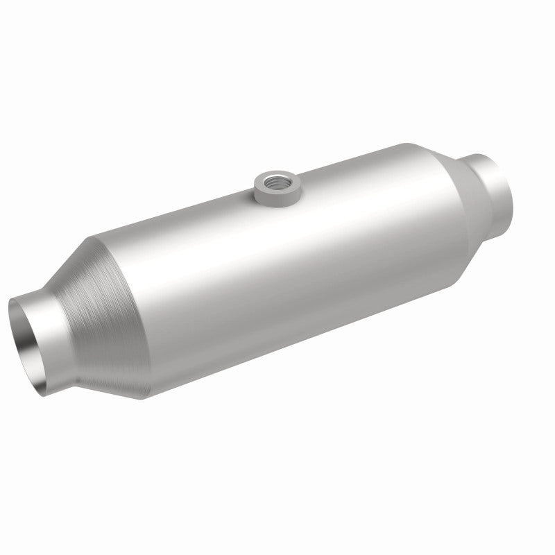 MagnaFlow universal catalytic converter 2.5 inch inlet/outlet stainless steel CARB compliant 5451356