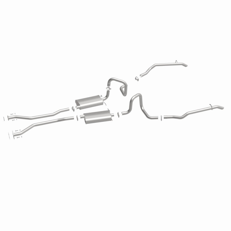 Fits 1998-2002 Ford Crown Victoria Direct-Fit Replacement Exhaust 106-0634