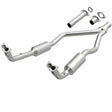 MagnaFlow direct-fit catalytic converter fits 1990-1993 3.9L Range Rover CA 3.9L stainless steel CARB compliant 3391821