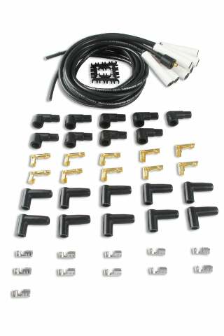 Spark Plug Wire Set for 1962-1964 Chevy V8 black 8mm