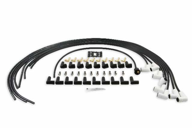 Spark Plug Wire Set for 1960-1961 Jeep V8 black 8mm