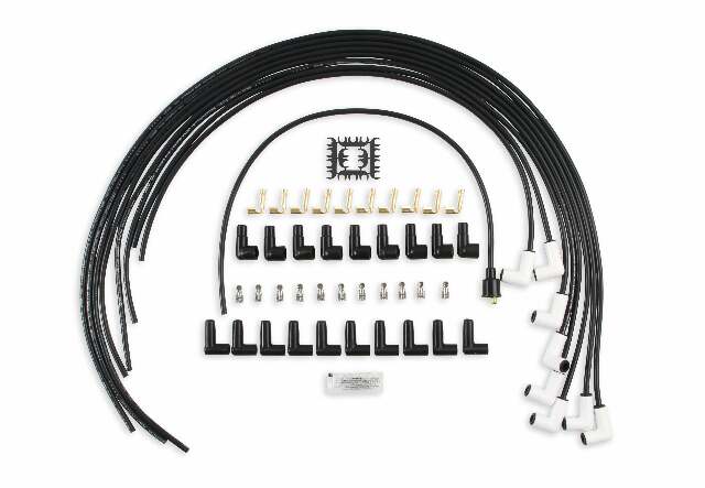 Spark Plug Wire Set for 1960-1961 Jeep V8 black 8mm