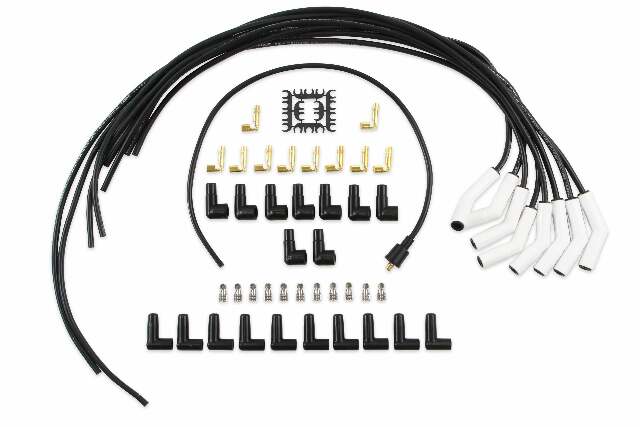 Spark Plug Wire Set for 2000 V8 black 8mm