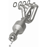 Catalytic Converter with Integrated Exhaust Manifold for HM Grade Federal / EPA Compliant Direct-Fit Manifold Catalytic