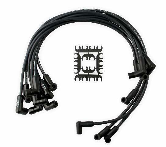 Spark Plug Wire for 1977-1986 Chevy El Camino V8 black 8mm