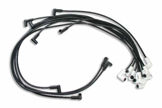 Spark Plug Wire Set for 1975-1986 Chevy Silverado V8 black 8mm